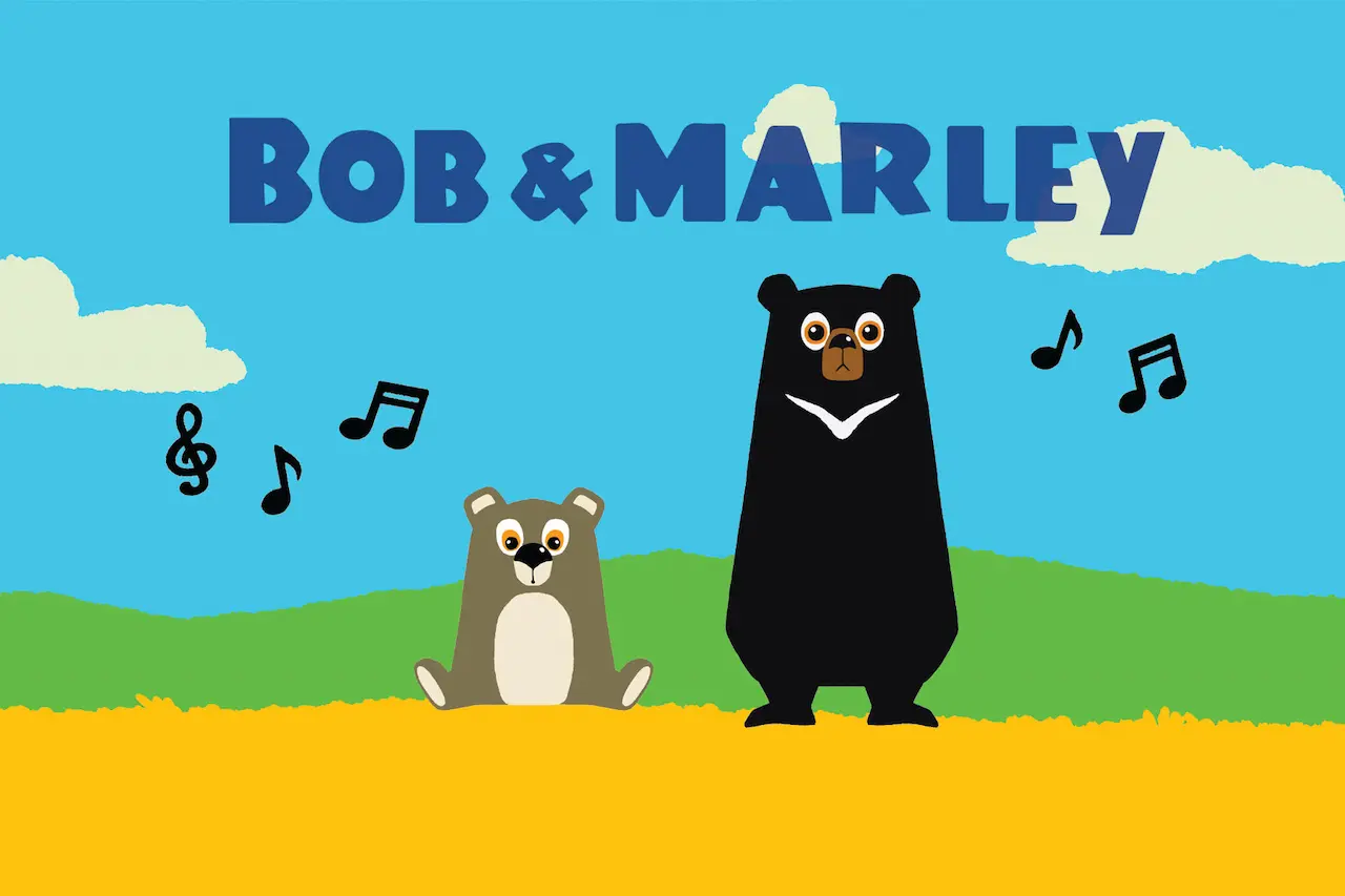 Bob & Marley 的熊熊角色插畫
